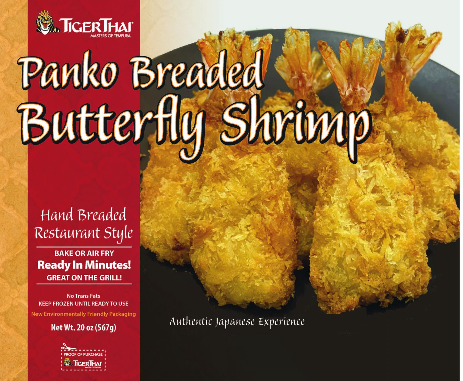 Crunchy Panko Breaded Shrimp image